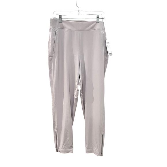 Athleta Brooklyn Heights Jogger Pants Womens 10 BoneLightweight Stretch NWT